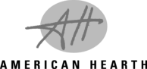 American Hearth BW Logo